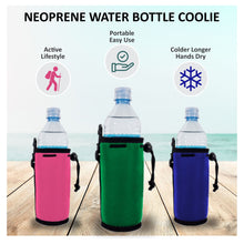 Load image into Gallery viewer, Retro Outdoor Designs Water Bottle Coolie 4 Pack