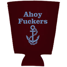 Load image into Gallery viewer, Ahoy Fuckers Pint Glass Coolie
