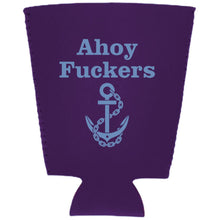 Load image into Gallery viewer, Ahoy Fuckers Pint Glass Coolie
