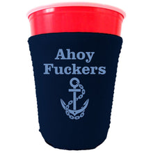 Load image into Gallery viewer, Ahoy Fuckers Party Cup Coolie