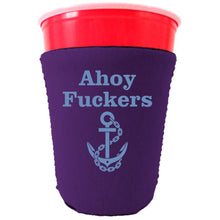 Load image into Gallery viewer, Ahoy Fuckers Party Cup Coolie
