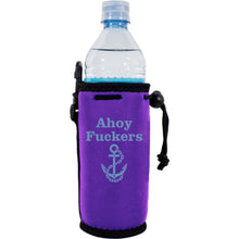 Load image into Gallery viewer, Ahoy Fuckers Water Bottle Coolie