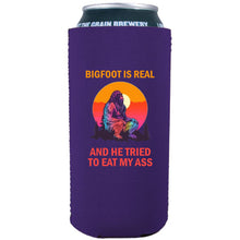 Load image into Gallery viewer, Bigfoot is Real 16 oz. Can Coolie