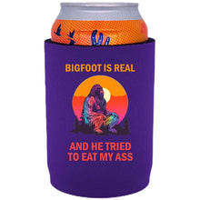 Load image into Gallery viewer, Bigfoot is Real Full Bottom Can Coolie
