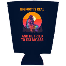 Load image into Gallery viewer, Bigfoot is Real Pint Glass Coolie