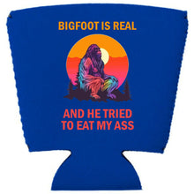 Load image into Gallery viewer, Bigfoot is Real Party Cup Coolie