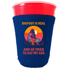 Load image into Gallery viewer, Bigfoot is Real Party Cup Coolie