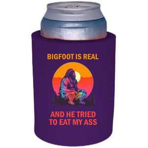 Bigfoot is Real Thick Foam Can Coolie