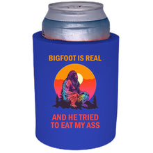 Load image into Gallery viewer, Bigfoot is Real Thick Foam Can Coolie
