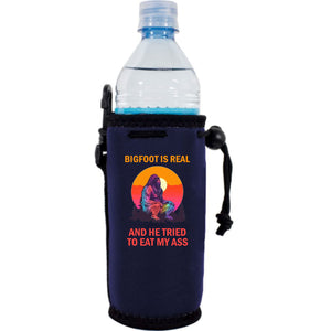 Bigfoot is Real Water Bottle Coolie