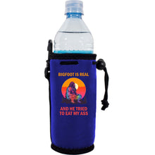Load image into Gallery viewer, Bigfoot is Real Water Bottle Coolie