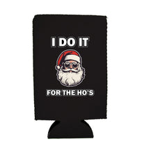 Load image into Gallery viewer, I Do It For The Ho's Santa 16 oz. Can Coolie