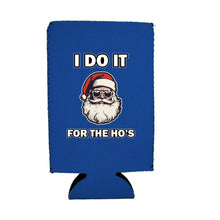 Load image into Gallery viewer, I Do It For The Ho's Santa 16 oz. Can Coolie