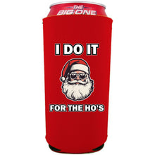 Load image into Gallery viewer, I Do It For The Ho's Santa 24oz Can Coolie