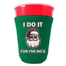 Load image into Gallery viewer, I Do It For The Ho's Santa Party Cup Coolie