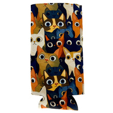 Load image into Gallery viewer, Kawaii Cats Pattern 24oz Can Coolie