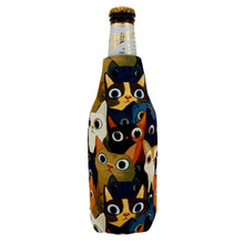Load image into Gallery viewer, Kawaii Cats Pattern Zipper Bottle Coolie