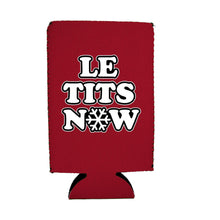 Load image into Gallery viewer, Le Tits Now (Let It Snow) 16 oz. Can Coolie