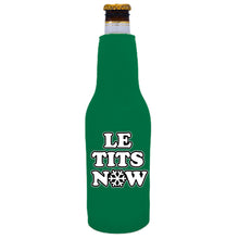 Load image into Gallery viewer, Le Tits Now (Let It Snow) Beer Bottle Coolie