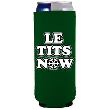 Load image into Gallery viewer, Le Tits Now (Let It Snow) Slim Can Coolie