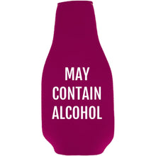 Load image into Gallery viewer, May Contain Alcohol Beer Bottle Coolie