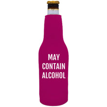 Load image into Gallery viewer, May Contain Alcohol Beer Bottle Coolie