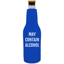 Load image into Gallery viewer, May Contain Alcohol Beer Bottle Coolie