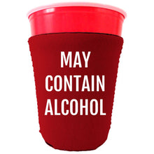 Load image into Gallery viewer, May Contain Alcohol Party Cup Coolie