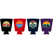 Load image into Gallery viewer, Retro Outdoor Designs Pint Glass Coolie 4 Pack