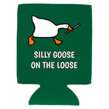 Load image into Gallery viewer, Silly Goose on the Loose Magnetic Can Coolie