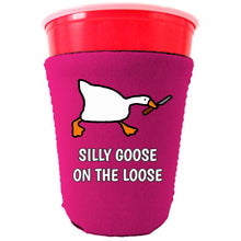Load image into Gallery viewer, Silly Goose on the Loose Party Cup Coolie