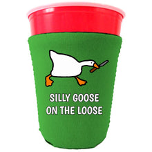 Load image into Gallery viewer, Silly Goose on the Loose Party Cup Coolie