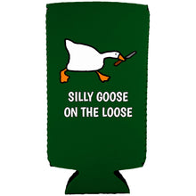 Load image into Gallery viewer, Silly Goose on the Loose Slim Can Coolie