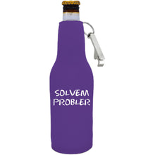 Load image into Gallery viewer, Solvem Probler Beer Bottle Coolie With Opener

