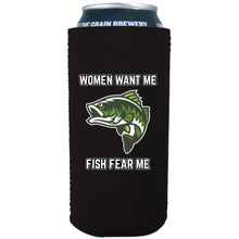 Load image into Gallery viewer, 16oz. tallboy collapsible neoprene can koozie with graphic printed on one side.