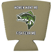 Load image into Gallery viewer, Women Want Me Fish Fear Me Party Cup Coolie