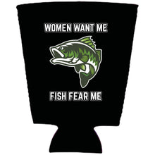 Load image into Gallery viewer, Women Want Me Fish Fear Me Pint Glass Coolie