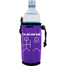 Load image into Gallery viewer, I've Got Your Back Water Bottle Coolie