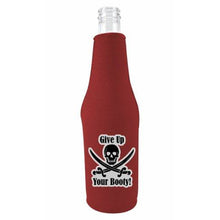 Load image into Gallery viewer, Give Up Your Booty Pirate Bottle Coolie