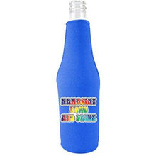 Load image into Gallery viewer, Namastay Home and Drink  Beer Bottle Coolie With Opener