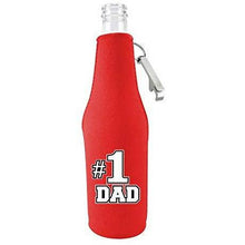 Load image into Gallery viewer, #1 Dad Beer Bottle Coolie
