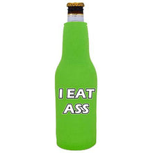 Load image into Gallery viewer, I Eat Ass Beer Bottle Coolie
