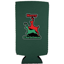 Load image into Gallery viewer, Merry Christmas Reindeer Humping Slim 12 oz Can Coolie
