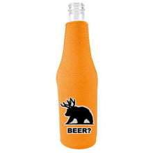 Load image into Gallery viewer, Beer Bear Beer Bottle Coolie