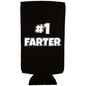 #1 Farter Slim 12 oz Can Coolie