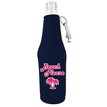 Load image into Gallery viewer, Beach Please Beer Bottle Coolie