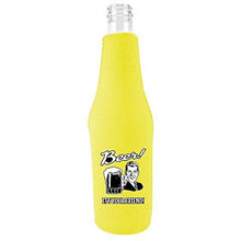 Load image into Gallery viewer, Beer! It's Your Friend! Beer Bottle Coolie With Opener