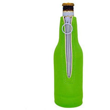 Load image into Gallery viewer, I Like Big Putts and I Cannot Lie Beer Bottle Coolie With Opener