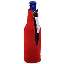 Load image into Gallery viewer, Bite Me Beer Bottle Coolie With Opener
