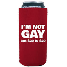 Load image into Gallery viewer, I'm Not Gay 16 oz. Can Coolie